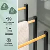 eluno Porte-serviettes sur pied, 3 barres, Voir les images du produit 6