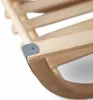 Holzschlitten Kinderschlitten aus Buchenholz Rückenlehne Produktbild-Vorschau 3