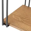 Velano - Loft Wandregal Komplettset Metallregal Hängeregal Produktbild-Vorschau 2