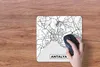 MuchoWow® Mauspad Mousepad Antalya - Stadtplan - Schwarz Produktbild-Vorschau 3
