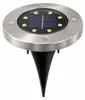 LED Solar Bodenleuchte 8 LEDs Gartenleuchte Erdspieß Produktbild-Vorschau 2