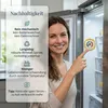 4-teiliges Kühlschrank Thermometer Set mit Messheften & Produktbild-Vorschau 7
