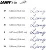 LAMY 1216447 LAMY studio Patronenfüller silber brushed M Productafbeelding-voorbeeld 14