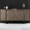 Príborník 4 dvierka s policami B160 cm - LUXE Náhľad obrázku produktu 21