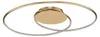 Lindby LED-Deckenlampe Joline, Ø 74 cm, goldfarben, Metall Produktbild-Vorschau 3