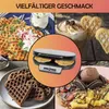 Clatronic WA 3745 Waffeleisen, Edelstahlgehäuse, 1200 Watt, Produktbild-Vorschau 15