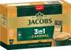 A box of Jacobs 3-in-1 Caramel instant coffee drink. Produktbild-Vorschau