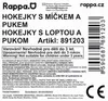 Kijki do gry w floorball z piłką i krążkiem, długość 80 cm Podgląd zdjęcia produktu 3