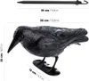 KADAX Black Raven « Krokom », plastique, répulsif pour Voir les images du produit 11