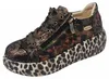 Laura Vita Damen Sneaker Plateausohle Leo-Muster Floral Produktbild-Vorschau 7
