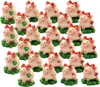 24 Glücksschweine Figuren Glücksbringer Schweinchen Produktbild-Vorschau 1