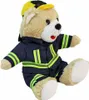 Plüsch Bär "Feuerwehr" sitzend 16x17x27 cm Produktbild-Vorschau 4