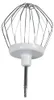 A close-up studio shot of a whisk attachment for a kitchen mixer. Anteprima dell’immagine prodotto