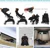 Poussette pliable COSTWAY, poussette de voyage avec dossier Voir les images du produit 3