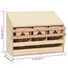 vidaXL 3-osobowe gniazdo 72x33x54 cm lite drewno sosnowe Podgląd zdjęcia produktu 22