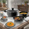 tectake® Küchenstarterset Una/Varese Geschirrset aus Produktbild-Vorschau 7