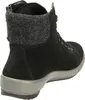 A side view of a black boot with a grey fabric cuff. Anteprima dell’immagine prodotto