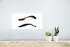 MuchoWow® Poster Linie - Schwarz - Design 40x20 cm - Poster Produktbild-Vorschau 5