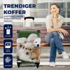 MuchoWow® Koffer Handgepäck Trolley Rollkoffer Kleine Produktbild-Vorschau 2