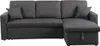 Divano ad angolo convertibile "Alain" - Grigio - 221 x 145 Anteprima dell’immagine prodotto 3