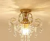 Kronleuchter, Kristalldeckenleuchten, goldene LED Produktbild-Vorschau 1
