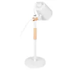 MasterLED Tischlampe – Höhe 55 cm – E27 – weiß mit holz – Produktbild-Vorschau 9