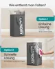 SONGMICS Wäschekorb, 80 L, Wäschesammler faltbar, Produktbild-Vorschau 3