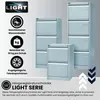 Marketing image of Bisley Light series filing cabinets. Produktbild-Vorschau