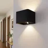 2er Set LED Wandleuchte, Bewegungsmelder, schwarz, Akku, Produktbild-Vorschau 6