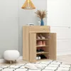 vidaXL Szafka na buty dąb sonoma 60x35x84 cm Materiał Podgląd zdjęcia produktu 3