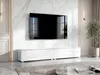 AX LIVING Lowboard TV Kommode 2x100 Barvo Weiß Produktbild-Vorschau 2