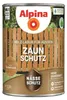 Alpina Zaun-Schutz Dunkelbraun 4 Liter Holz-Lasur für Außen Produktbild-Vorschau 1