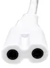 Weiß - Stromkabel Netzkabel Kabel EU-Stecker für Produktbild-Vorschau 6