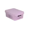 Curver Infinity Dots 11L Box mit Deckel rosa Produktbild-Vorschau 1