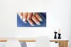 MuchoWow® Poster Schmetterlingskreation auf Nägeln 80x40 cm Produktbild-Vorschau 5
