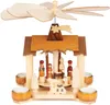 A wooden Christmas pyramid with a nativity scene. Náhled obrázku produktu