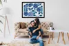 Bild - Bilderrahmen - 100 cm x 70 cm - MDF - Rahmen - Foto Produktbild-Vorschau 3