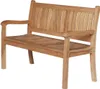 Beaufort Luxe Gartenbank 130 cm – 2-Sitzer – 100 % Produktbild-Vorschau 6