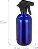 Sprühflasche aus Glas blau, 2er-Set Produktbild-Vorschau 4