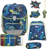Scout sac d'école LED Genius Set 4 pièces Planets bleu Voir les images du produit 1