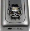 Close-up view of the battery connector and internal components of a vacuum cleaner. Voir les images du produit