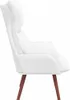 vidaXL Fauteuil blanc 69 x 74 x 93 cm similicuir Voir les images du produit 5