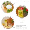 1x Weißer Deckel 700ml Fonte Glas Karaffe - Wasser Wein Produktbild-Vorschau 2