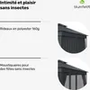 Blumfeldt Mondo Dual Tonnelle 3x3 - Double Toit & Voir les images du produit 5