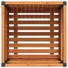 Pflanzkübel 45x45x44 cm Massivholz Akazie und Stahl Produktbild-Vorschau 7