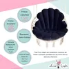 Love Gifts® Hängesessel Kissen in Muschelform 2 Stück + 1 Produktbild-Vorschau 5