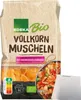 Edeka Muscheln Vollkorn (500g Packung) + usy Block Produktbild-Vorschau 1