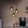 ZMH lampa wisząca 3 płomienna czarna lampa wisząca vintage Podgląd zdjęcia produktu 13