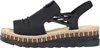 Rieker Damen Keilsandalette Sandale Modeschuh schwarz 38 Produktbild-Vorschau 14