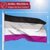 PHENO FLAGS Asexuelle Flagge Stolz LGBT 90x150cm Fahne Produktbild-Vorschau 2